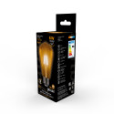 102802006 Лампа Gauss LED Filament ST64 E27 6W Golden 2400K1/10/40