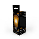 102802006 Лампа Gauss LED Filament ST64 E27 6W Golden 2400K1/10/40