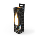 104201105 Лампа Gauss LED Filament Candle tailed OPAL E14 5W 2700K Golden 1/10/50, шт