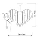 Люстра потолочная De City Бриз 111014806