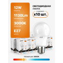 23212 Лампа Gauss Elementary LED A60 E27 12W 2700K 1/10/40